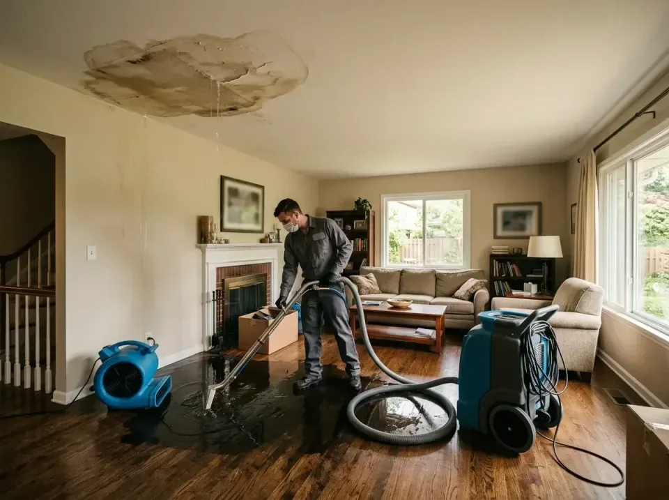attic-pipe-burst-ceiling-drip-008 — frequently asked questions, Water Damage Restoration & Carpet Care in Kittanning, PA